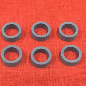 ROLLER, DELIVERY, OUTER RUBBER (SET OF 6PCS)