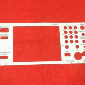 SHEET, CONTROL PANEL ASS'Y