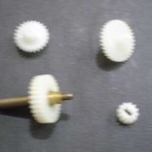 LENS MOTOR GEAR WITH SHAFT (SET OF 4 PCS)