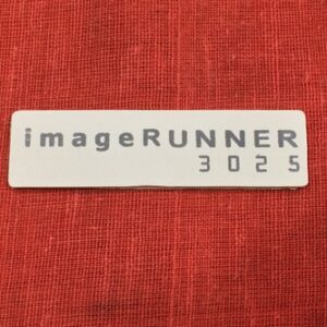 FRONT DOOR MODEL STICKER