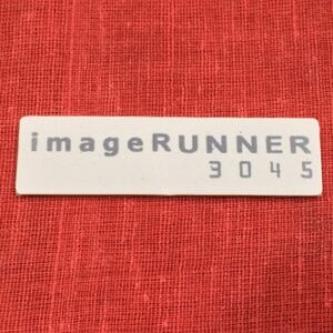 FRONT DOOR MODEL STICKER