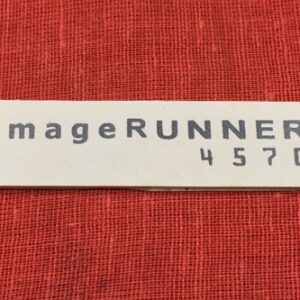 FRONT DOOR MODEL STICKER