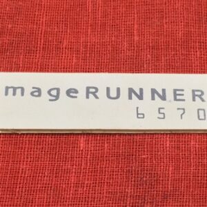 FRONT DOOR MODEL STICKER