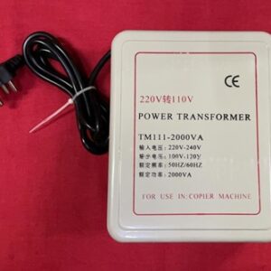 POWER TRANSFORMER 220V to 120v (2000VA)